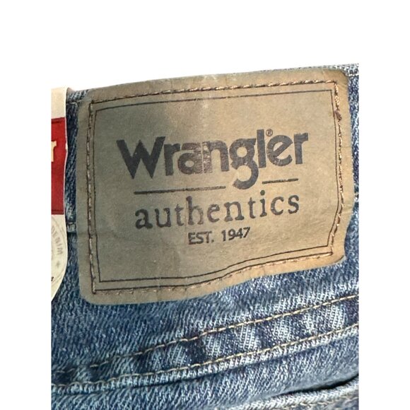 NWT Wrangler Authentics Mens REGULAR fit 100% Cotton Denim Jeans Size 30x29 - Picture 5 of 10